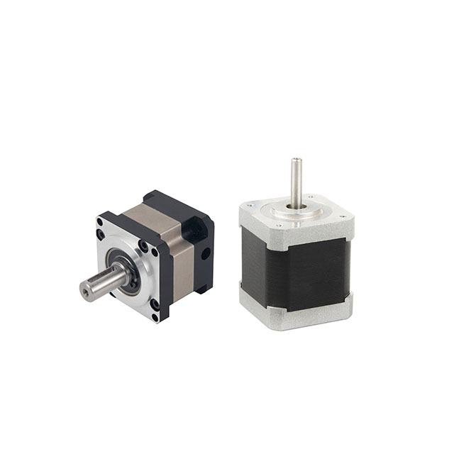 NEMA 17 BF42HS25-0404 med BF-HPS42-L-serie hybrid bipolar giret steppermotor med høy presisjon planrtær girkasse 4/5/7/10/16/20/25/28/35/40/45/50/70: 1
