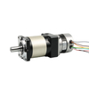 Nema 23 BF57BLS005 Motor BLDC Bertujuan Kepala Persegi dengan Kotak Gear Planet Ketepatan Tinggi 57x57mm 3 Fasa 