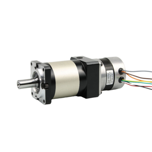Nema 23 BF57BLS005 Kvadrat Başlı Dişli BLDC Motor, Y&uuml;ksək Dəqiqlikli Planet S&uuml;rət qutusu 57x57mm 3 Fazalı 