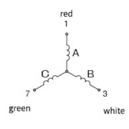 3 Fazalı Step Motor Sarma Rejimi