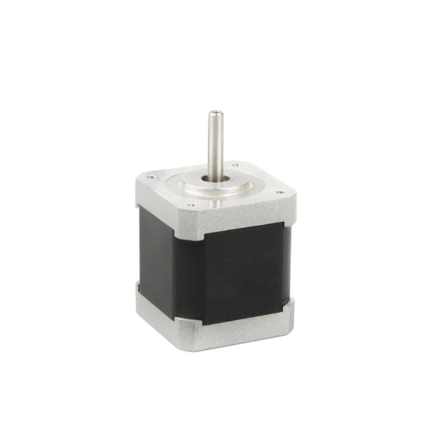 موتور پله ای nema17 دو شفت