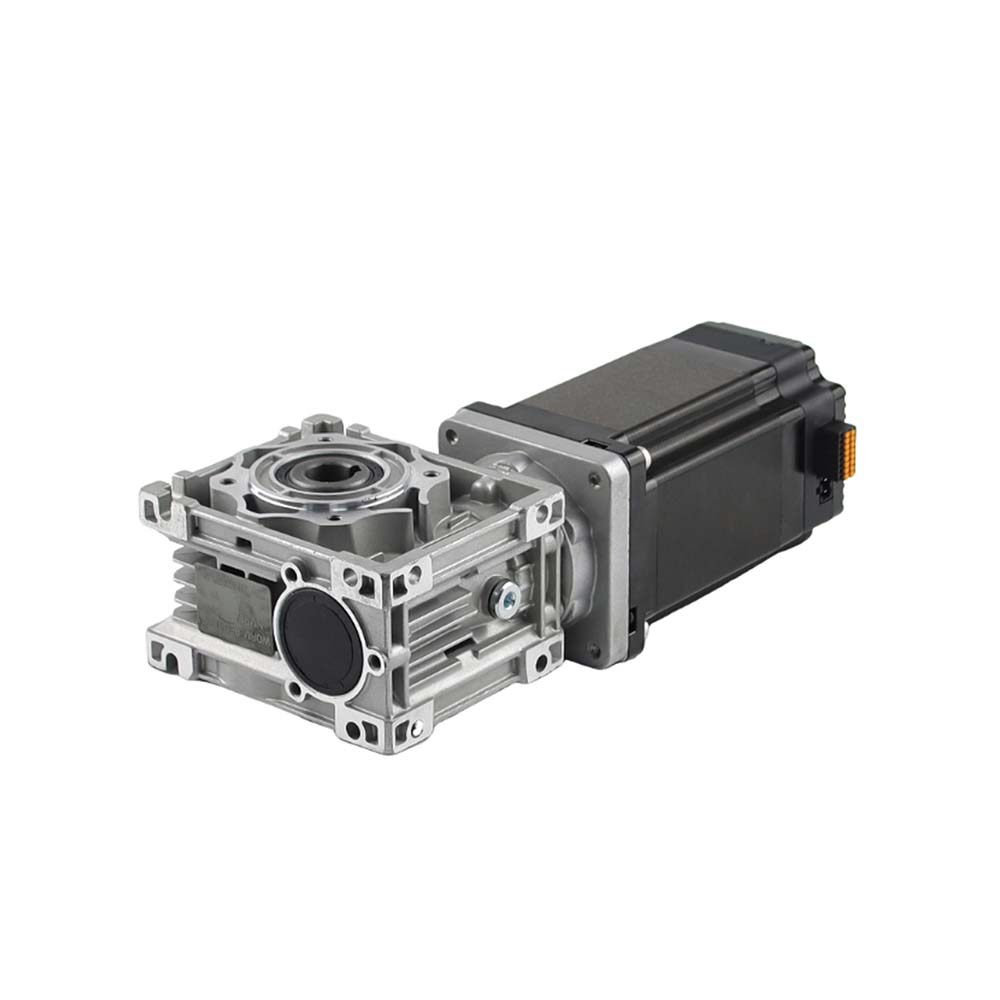Nema 23 BFISC57-P2A3 snekkegear integreret stepservomotor med pulsstyring (CANopen, RS485 valgfri) 2,8A 0,55Nm
